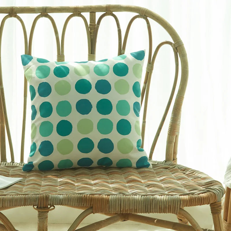 Tropical Palm Leaf Outdoor Cushion Cover