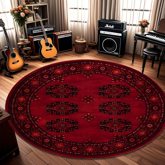Modern Persian Round Non-Slip Area Rug