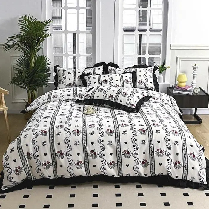 Elegant 4 Piece Bedding Set