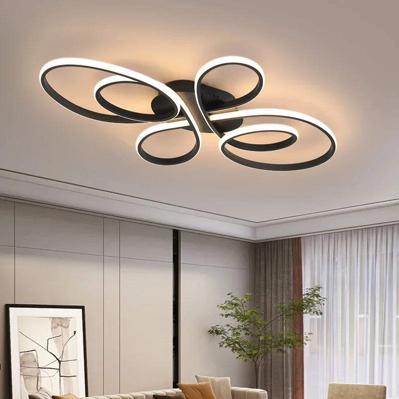 Remote Dimmable Chandelier for Living Room & Bedroom