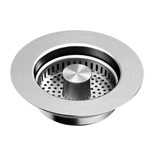 3-in-1 Pop-Up Kitchen Sink Drain Strainer & Stopper