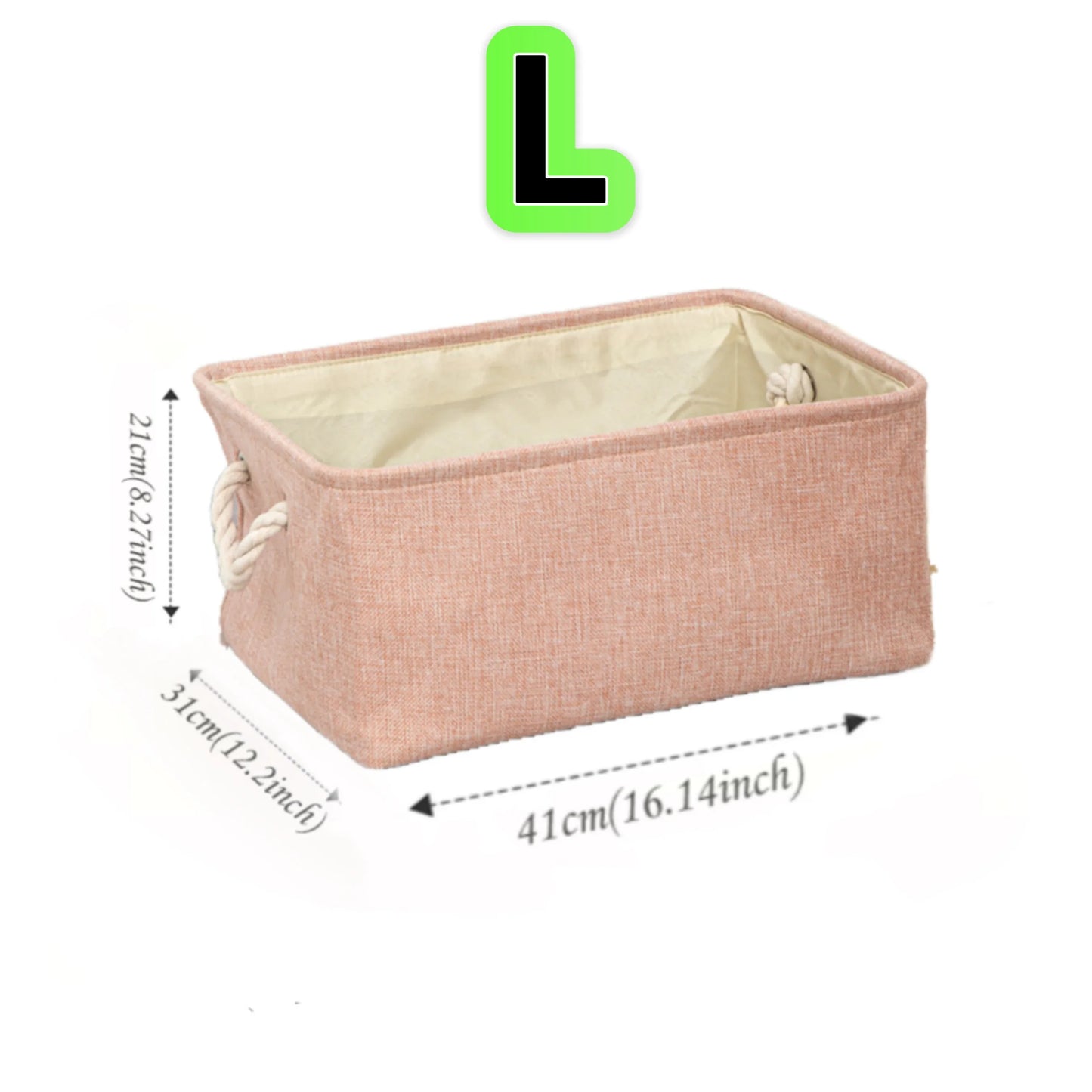 Foldable Linen Laundry Basket