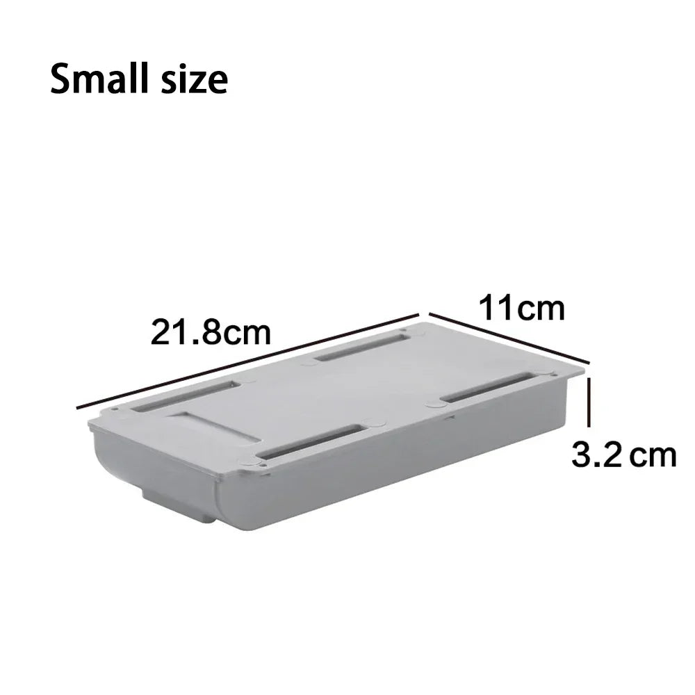 Hidden Under Desk Drawer Organizer
