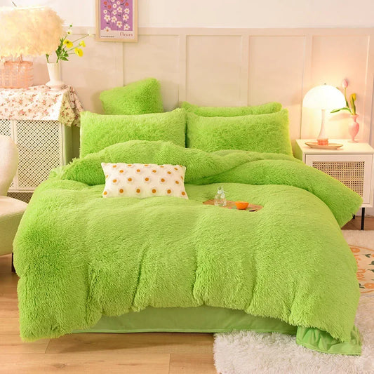 Luxury Plush Duvet Cover Set