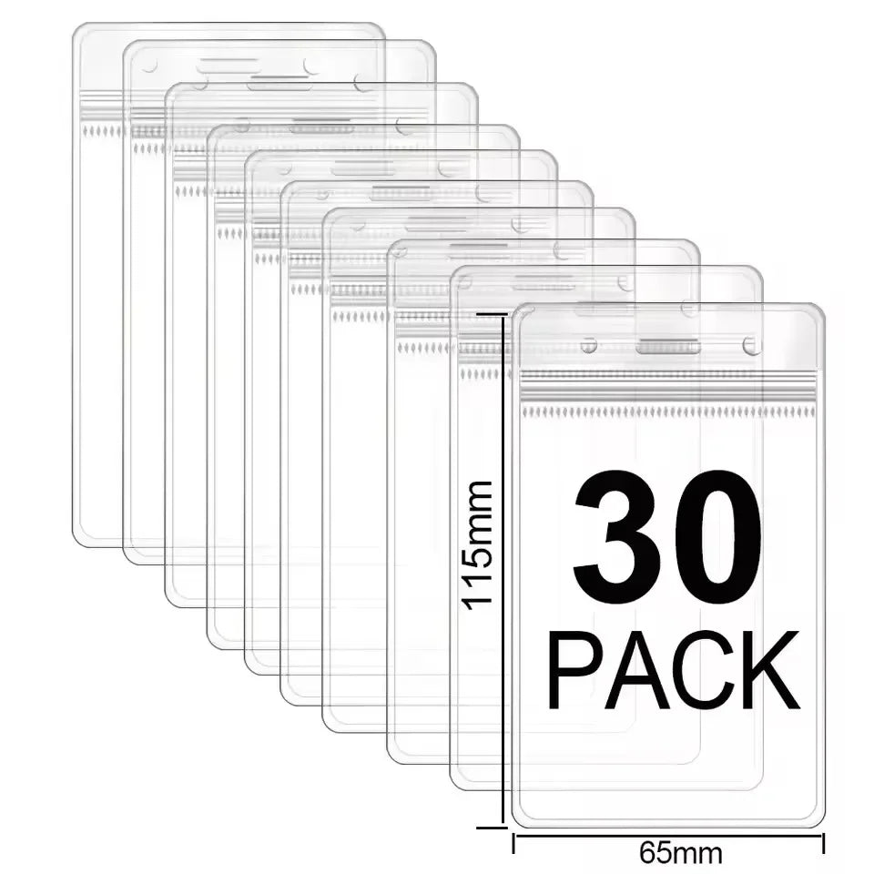 Waterproof Vertical ID Card Holder