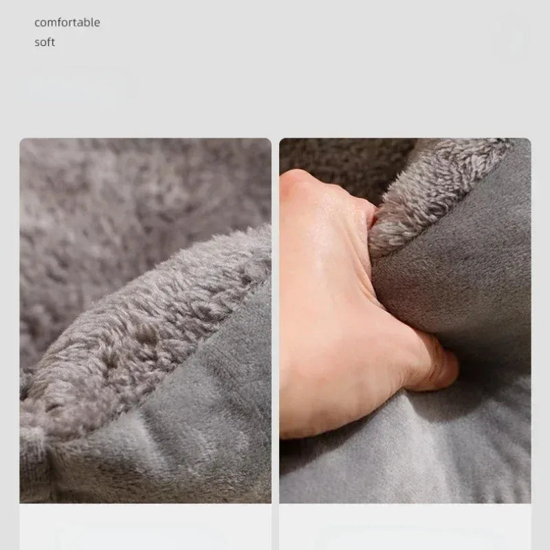 Plush Cat & Pet Bed