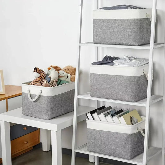 Foldable Linen Laundry Basket