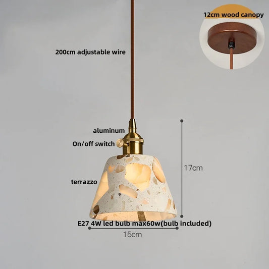 Marble Pendant Light