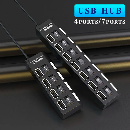 USB 2.0 Multi-Port Hub