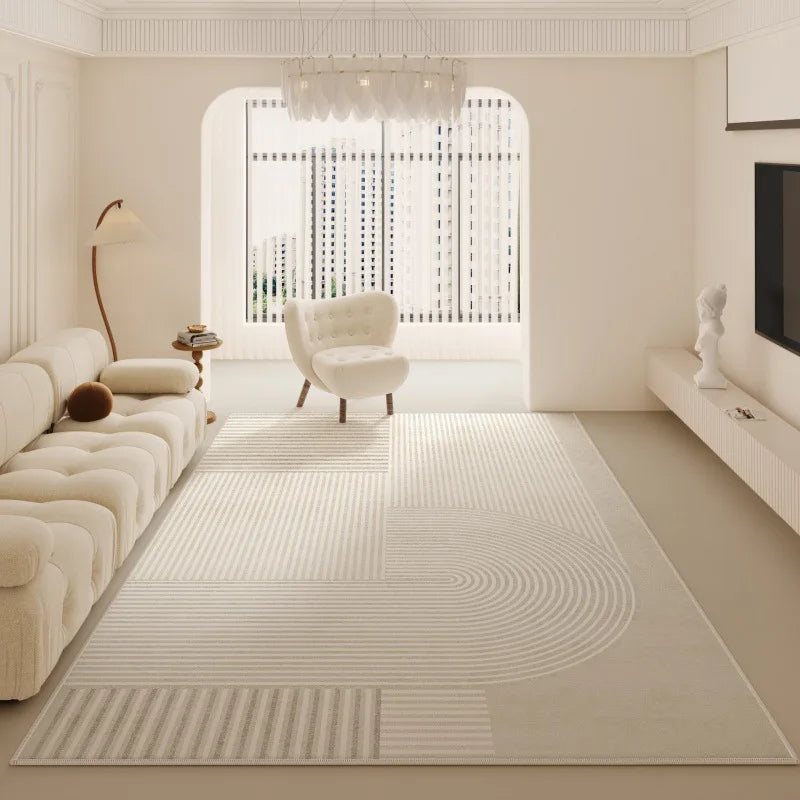 Luxury Cream Area Rug