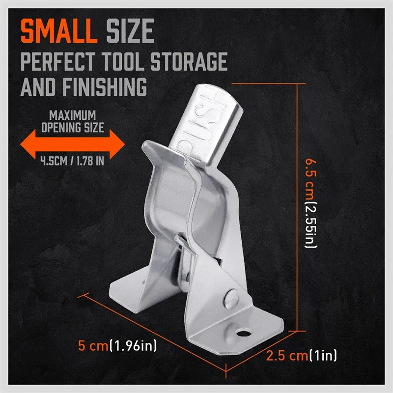 Heavy-Duty Tool Holder Wall Mount Hooks