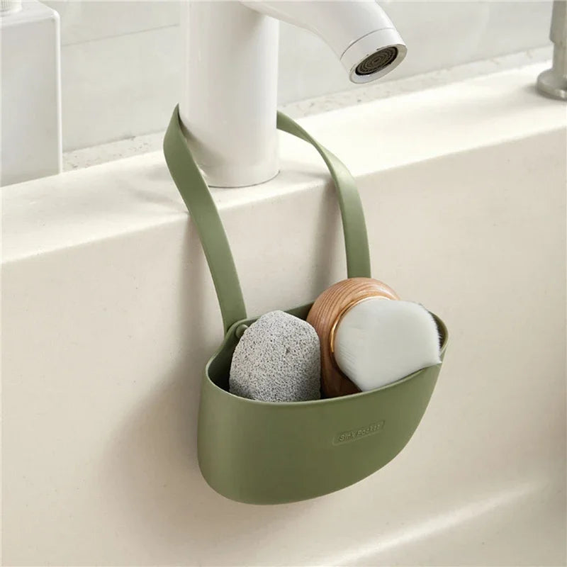 Faucet Hanging Sponge & Soap Holder