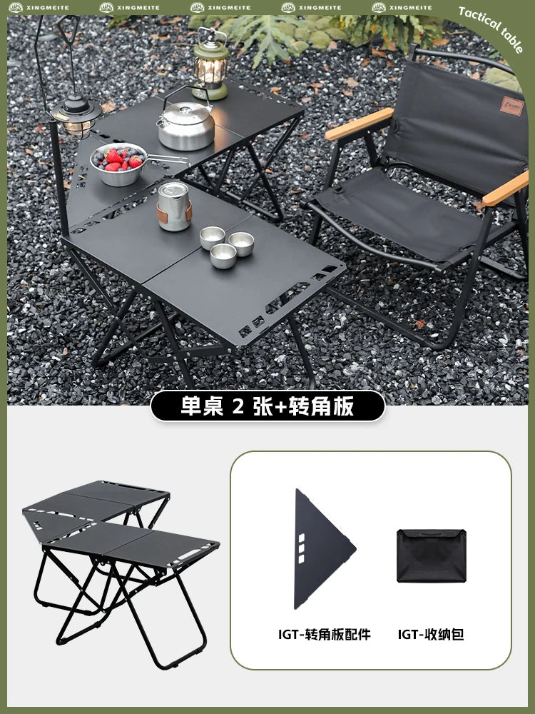 Outdoor Fire Pit Dining Table for Patio