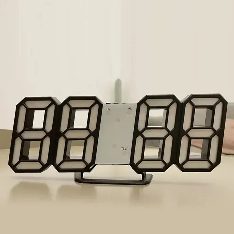 Modern LED Digital Wall & Desk Clock
