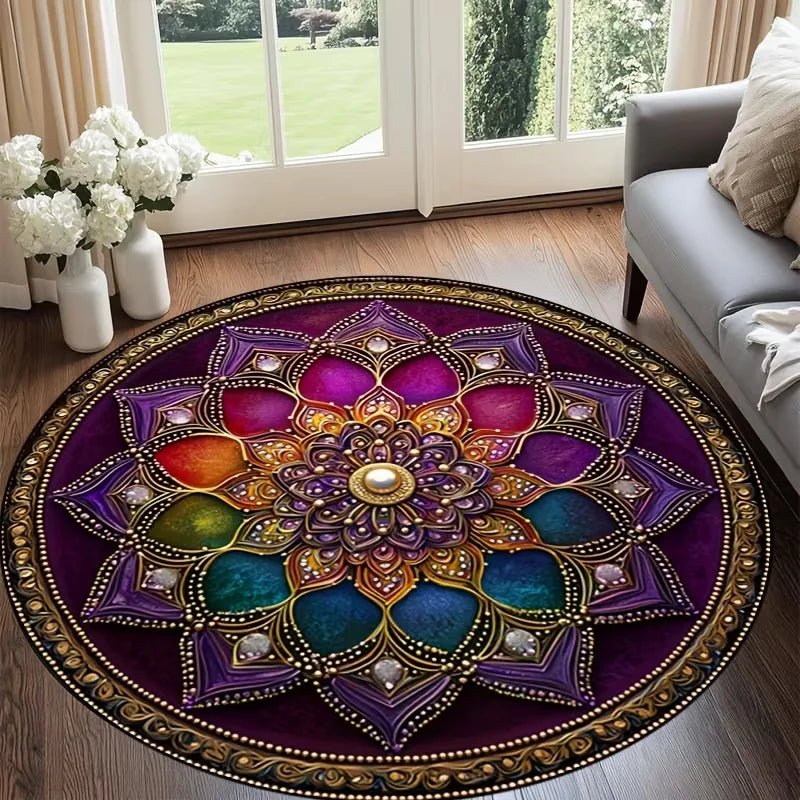 Bohemian Round Rug