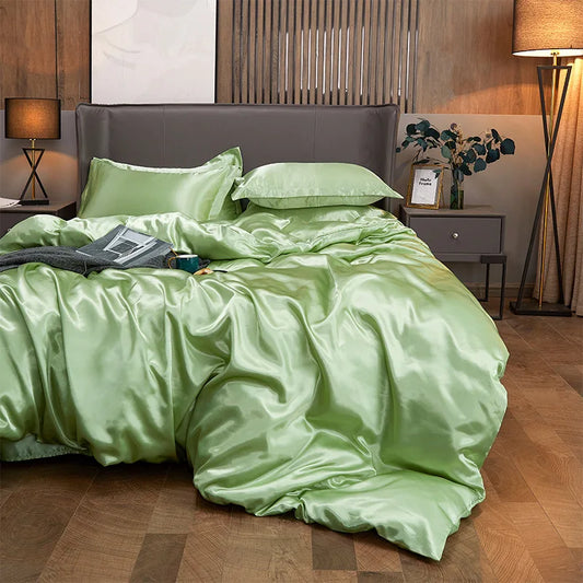 Luxury Jacquard Microfiber Duvet Cover Set