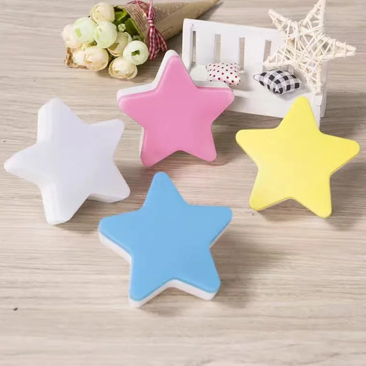 LED Star Night Light Plug-In Bedroom Lamp