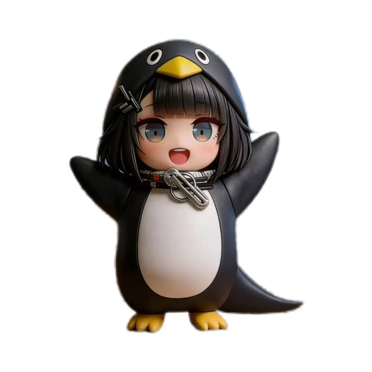 Little Penguin Administrator PVC Anime Figure