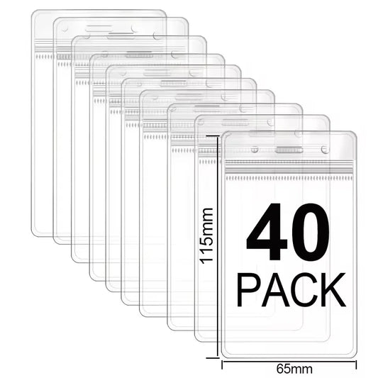 Waterproof Vertical ID Card Holder