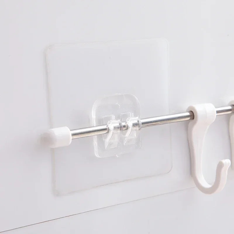Transparent Self-Adhesive Wall Hooks