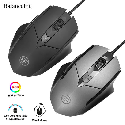 BalanceFit Wired Gaming Mouse