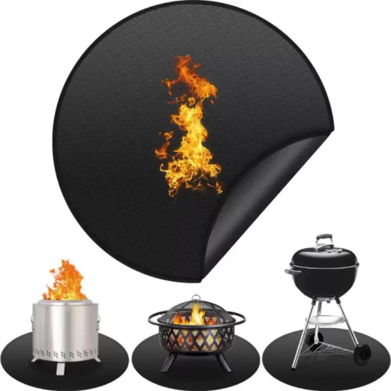 Flame-Resistant Fire Mat for Tabletop Stove & BBQ