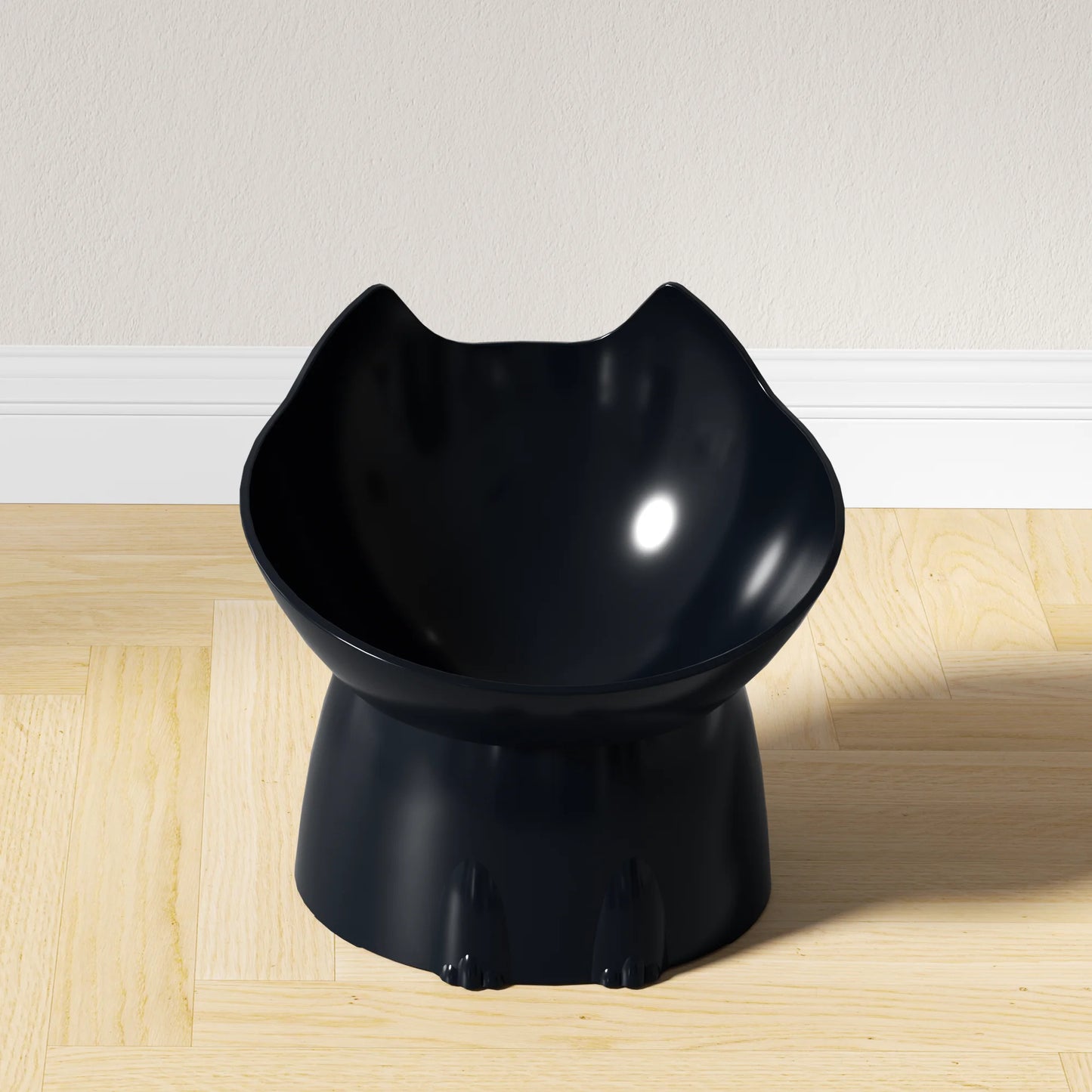 Elevated Tilted Cat Bowl