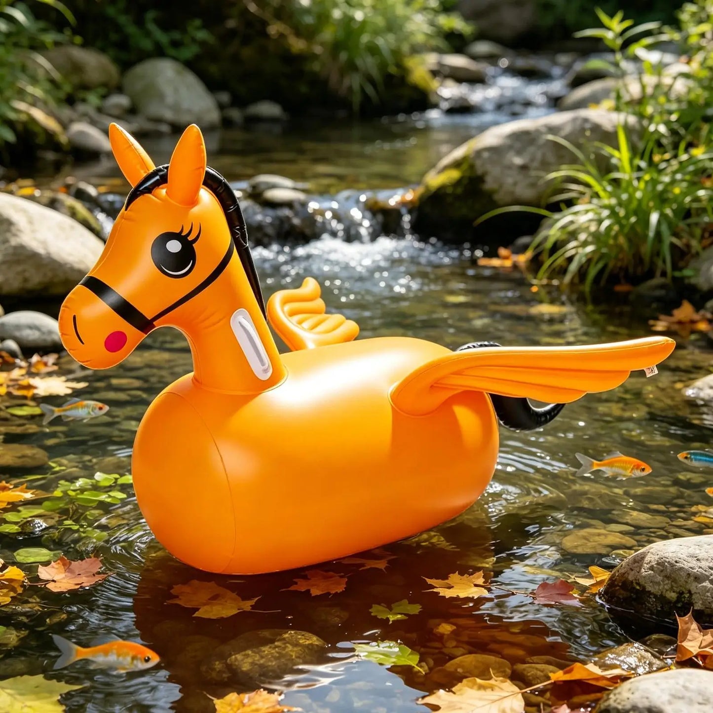 Inflatable Bouncy Horse Ride-On Toy