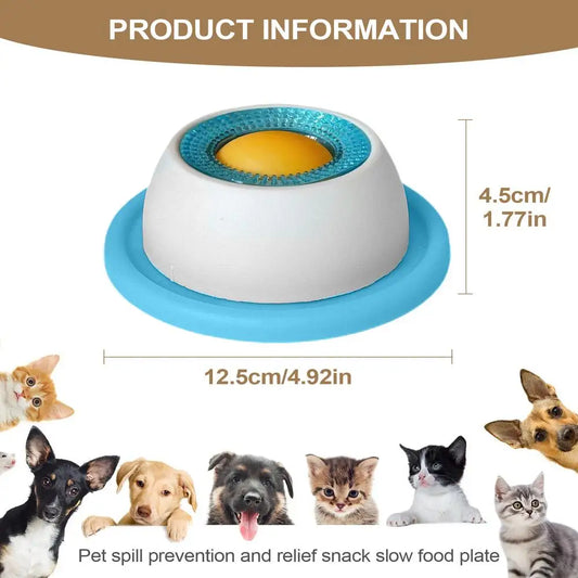 Interactive Slow Feeder Puzzle Toy for Dogs & Cats