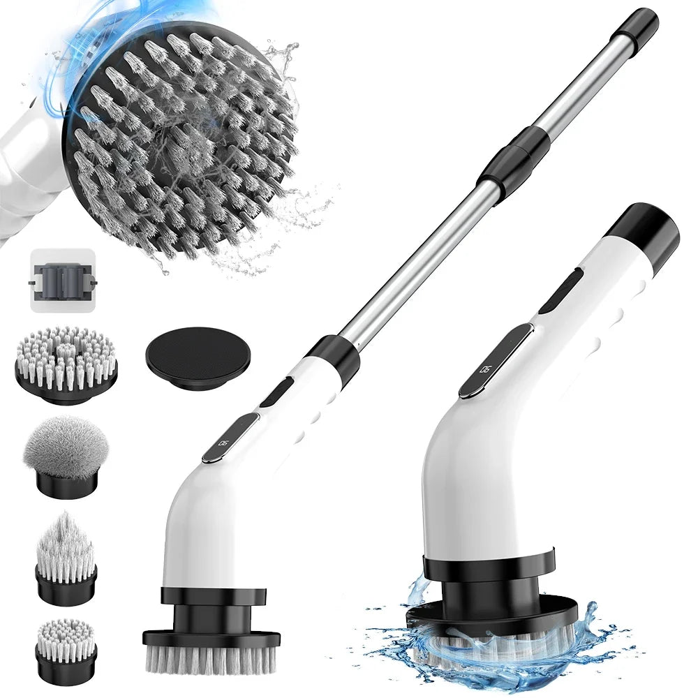 9-in-1 Cordless Electric Rotating Cleaning Brush