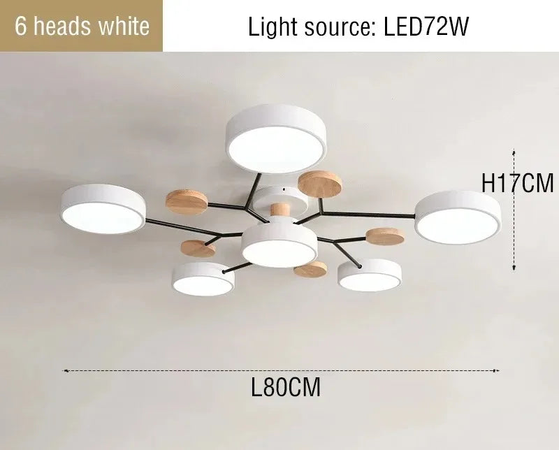 3 Colour Ceiling Light for Living Room & Bedroom