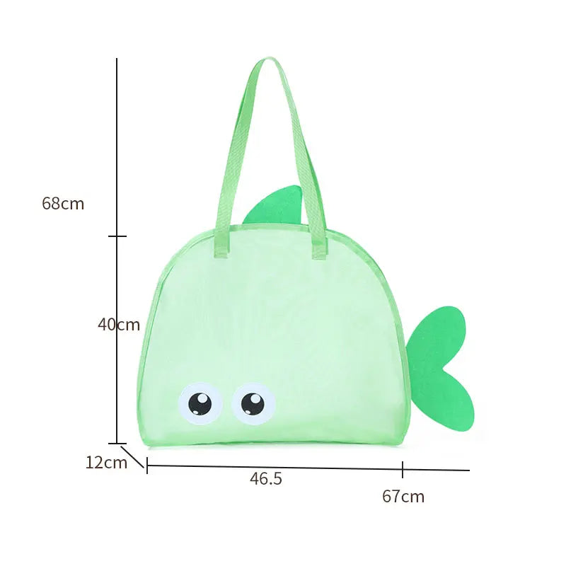Kids Cartoon Beach Bag