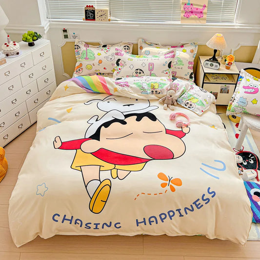 Cartoon Anime Duvet Cover Set