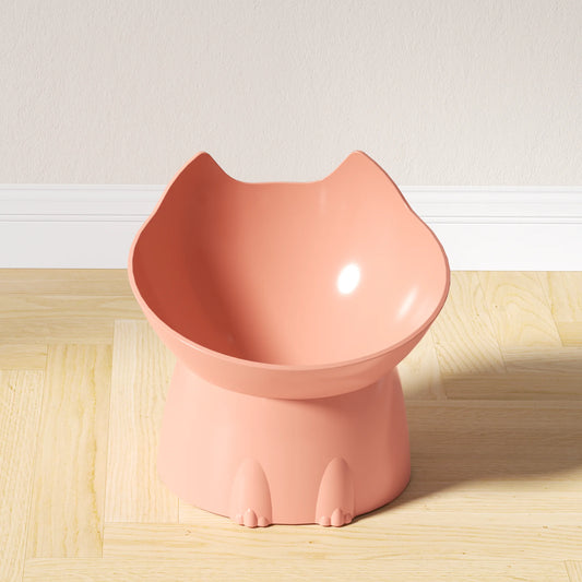 Elevated Tilted Cat Bowl