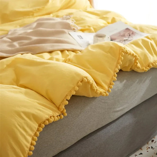 Soft Washed Duvet Cover Set