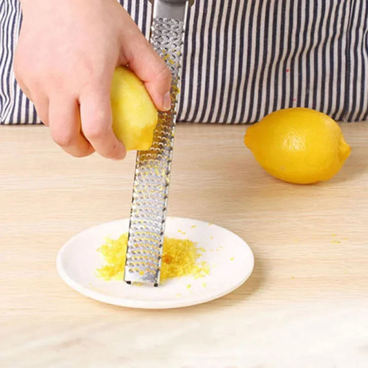 Stainless Steel Cheese Grater & Lemon Zester