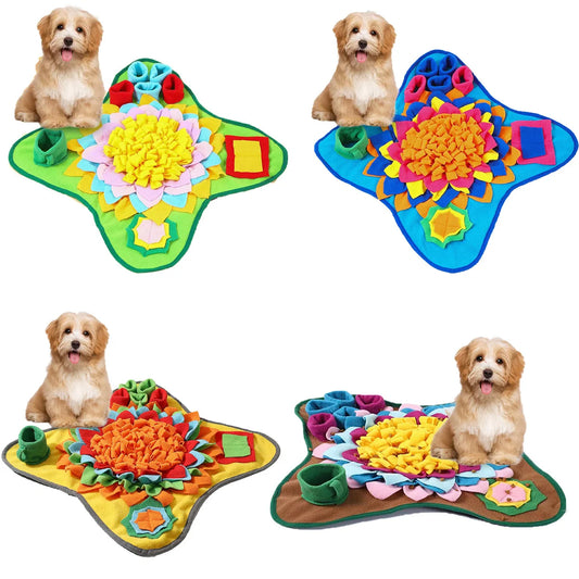 Snuffle Mat – Interactive Dog Feeding Puzzle