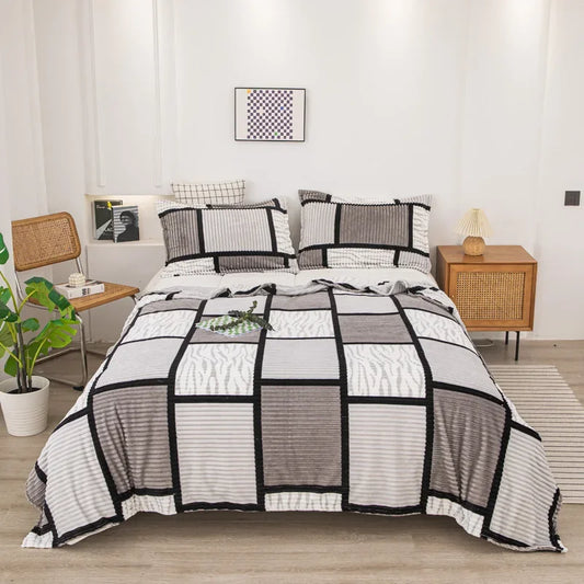 Soft Lightweight Throw for Home & Travel