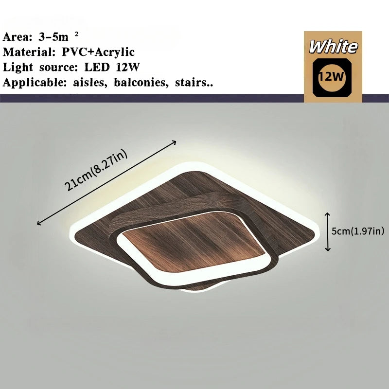 Modern Japanese LED Ceiling Light