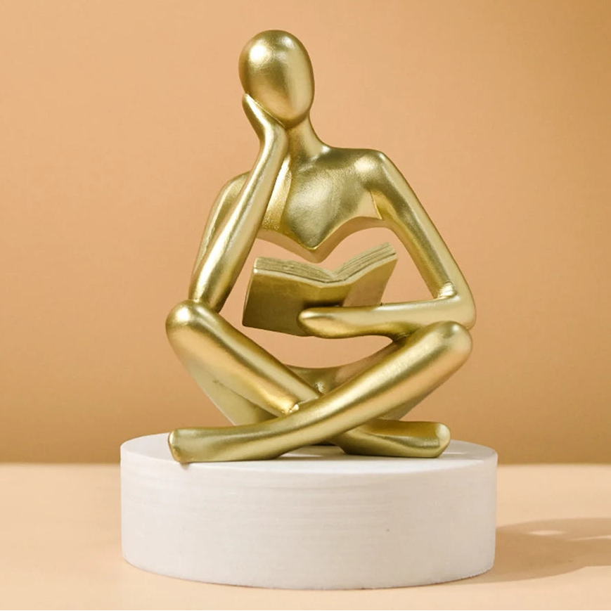 Sculpture for Bookshelf & Home Décor