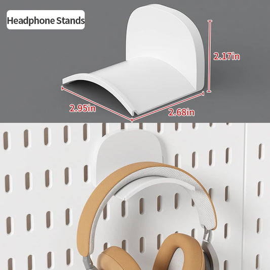 Desktop Pegboard Storage Organizer Kit