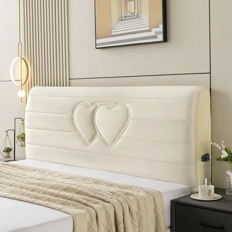 All-Inclusive Velvet Headboard Cover