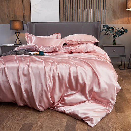 Luxury Jacquard Microfiber Duvet Cover Set