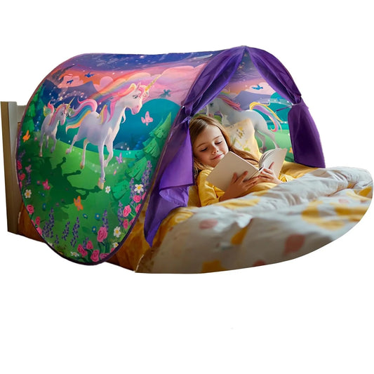 Kids Dream Bed Tent with Lights