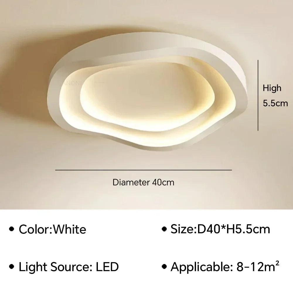 Modern LED Flush Mount Ceiling Chandelier