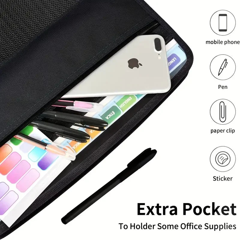 13-Pocket Zipper File Organizer