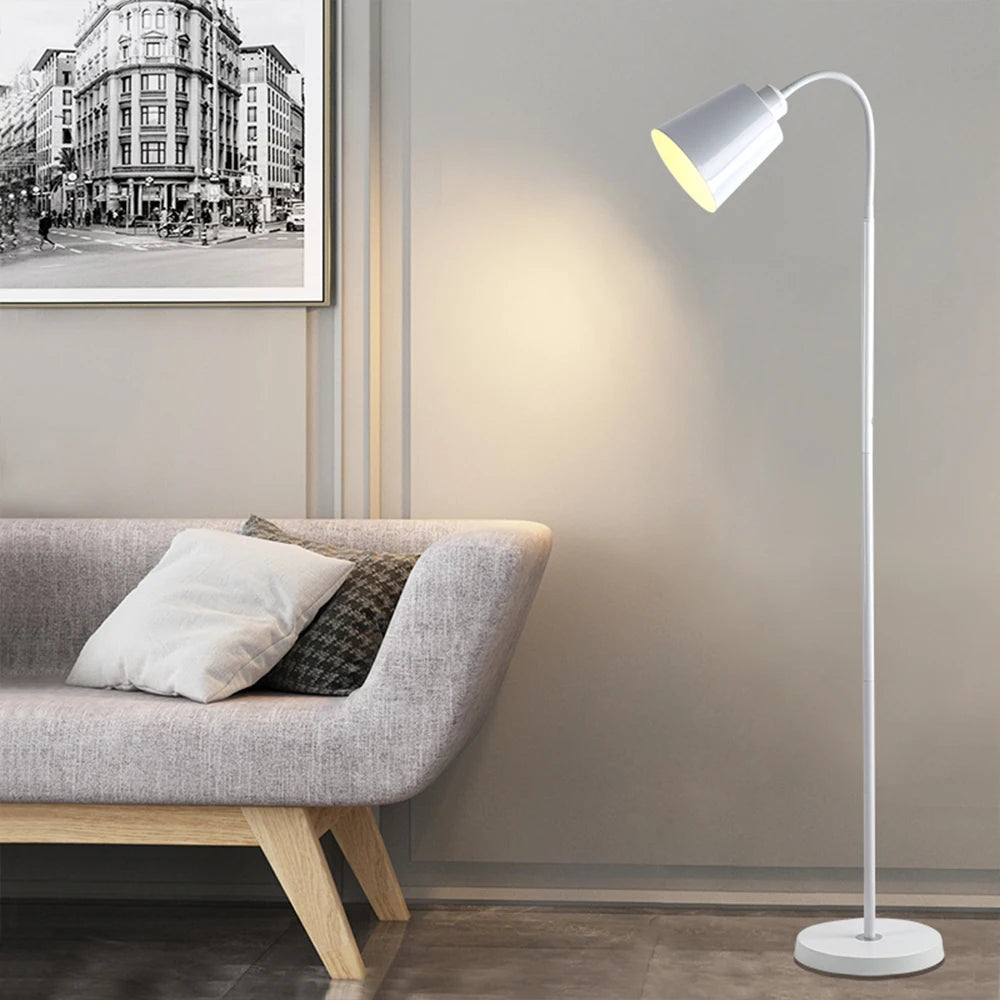 Modern Adjustable LED Floor Lamp for Reading