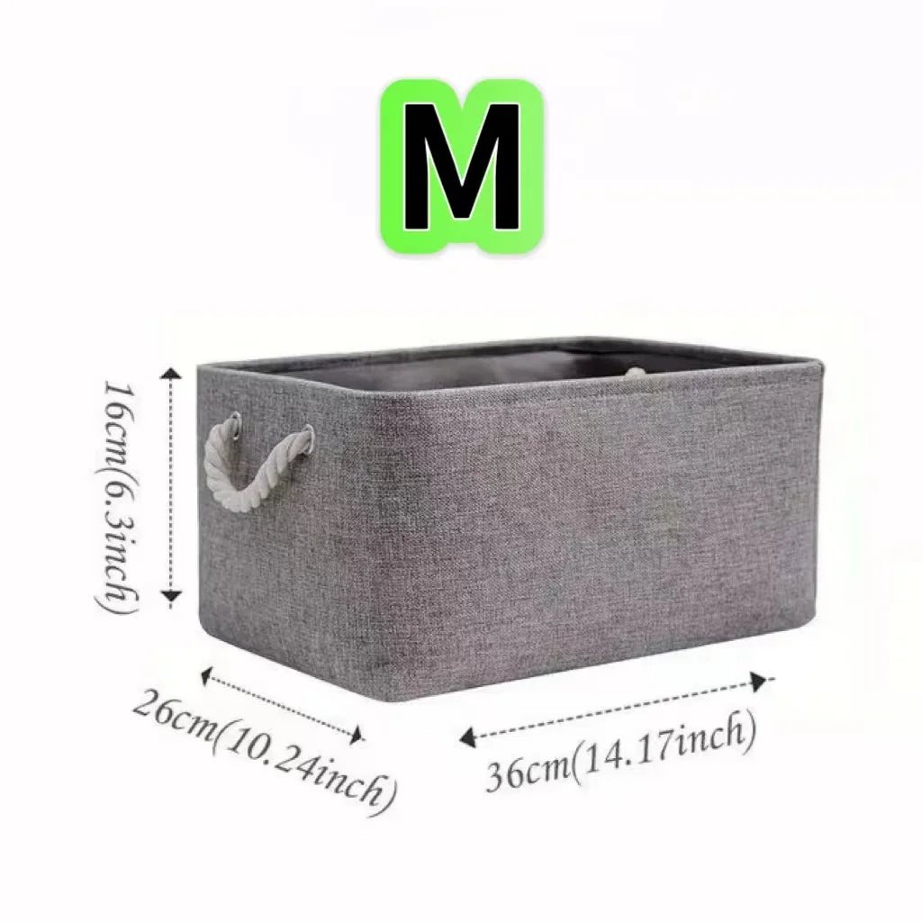 Foldable Linen Laundry Basket
