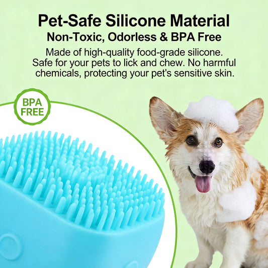 2-in-1 Pet Bath Massage Brush