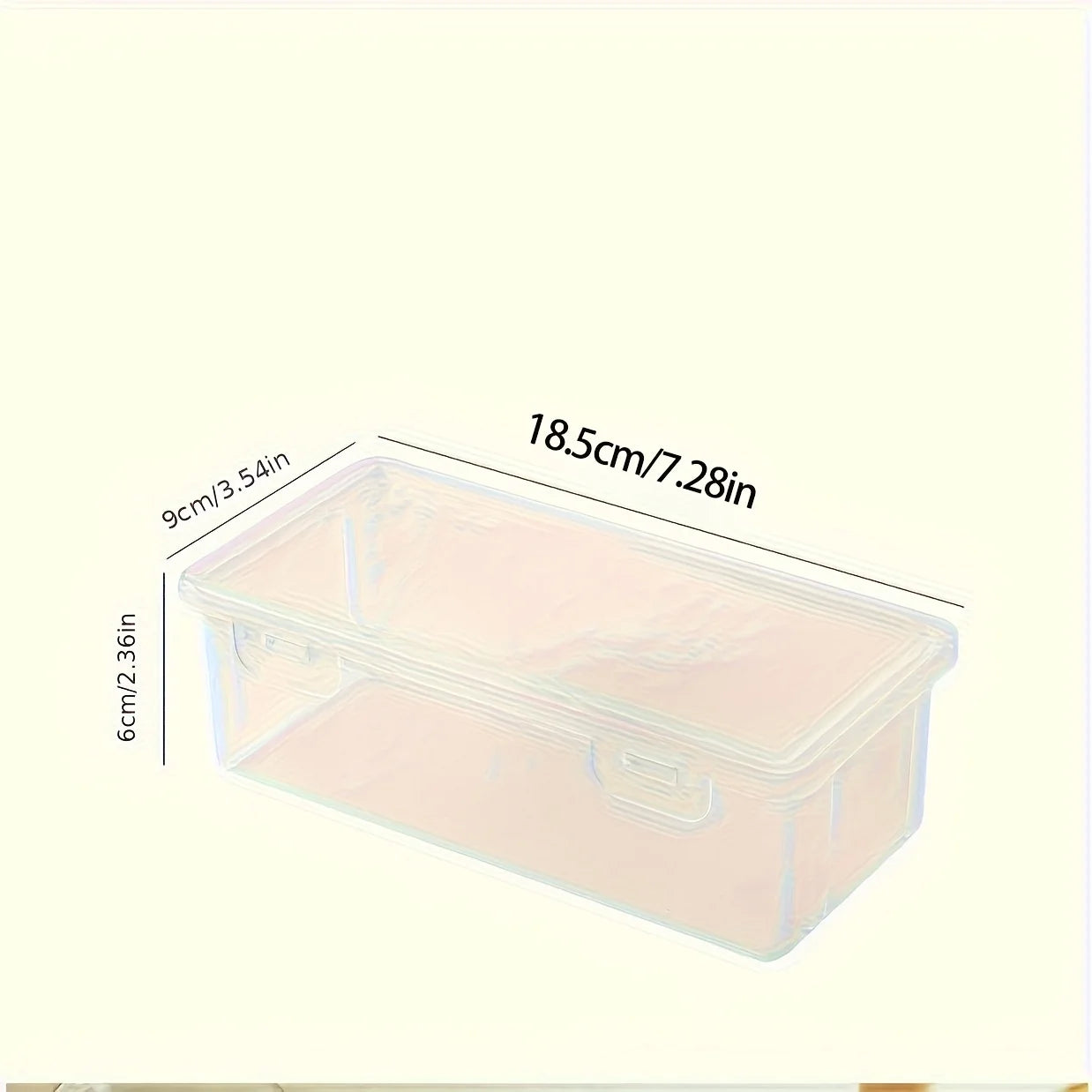 Large Clear Plastic Storage Box